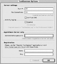 ToolDaemon start folder